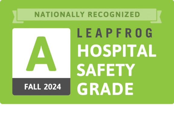 Leapfrog Hospital Safety Grade A Logo