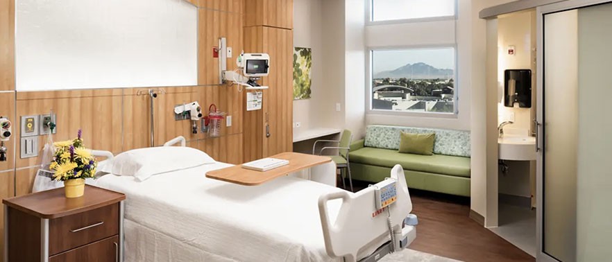 San Martîn patient room