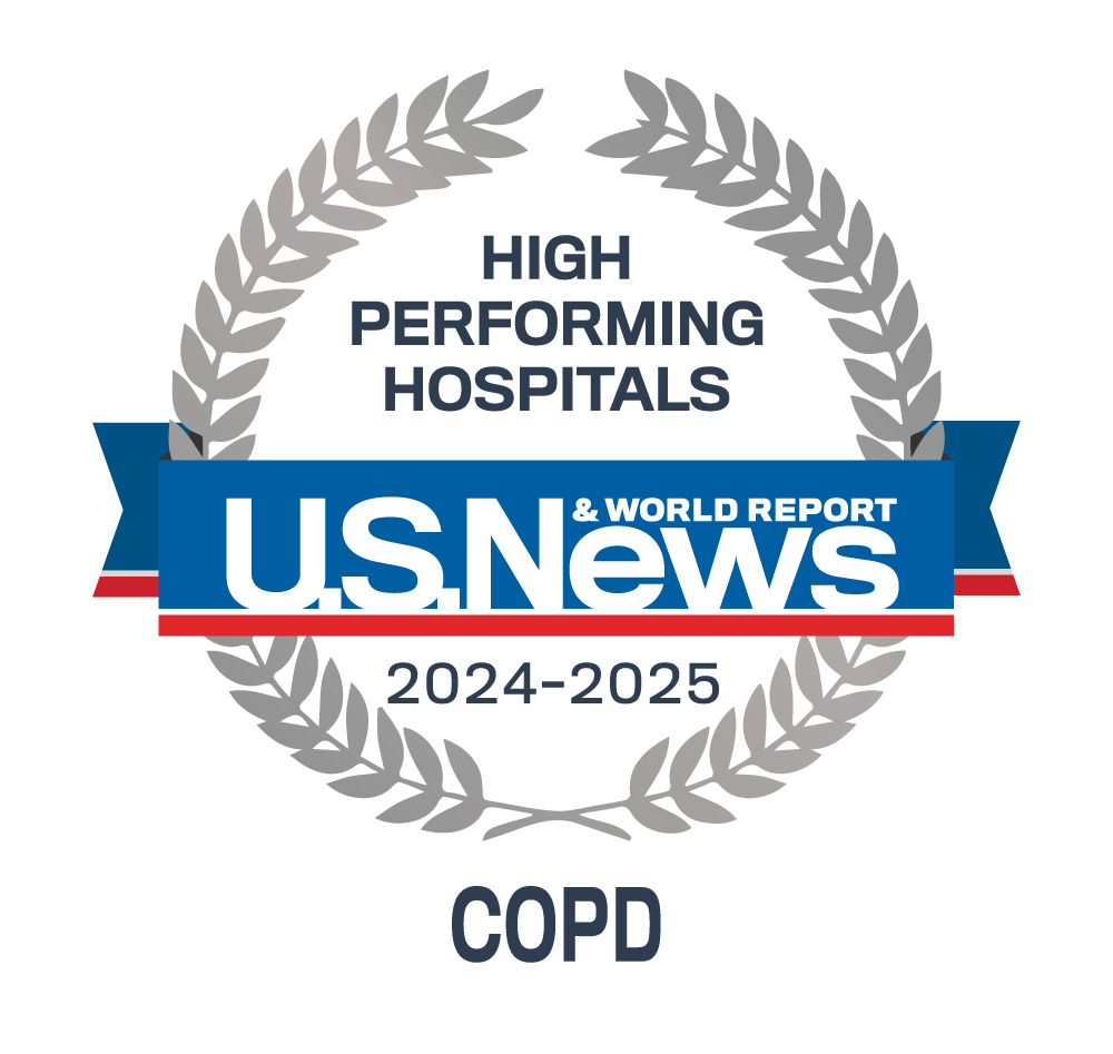 Los Angeles U.S. News and World Report High Performing Hospital in COPD