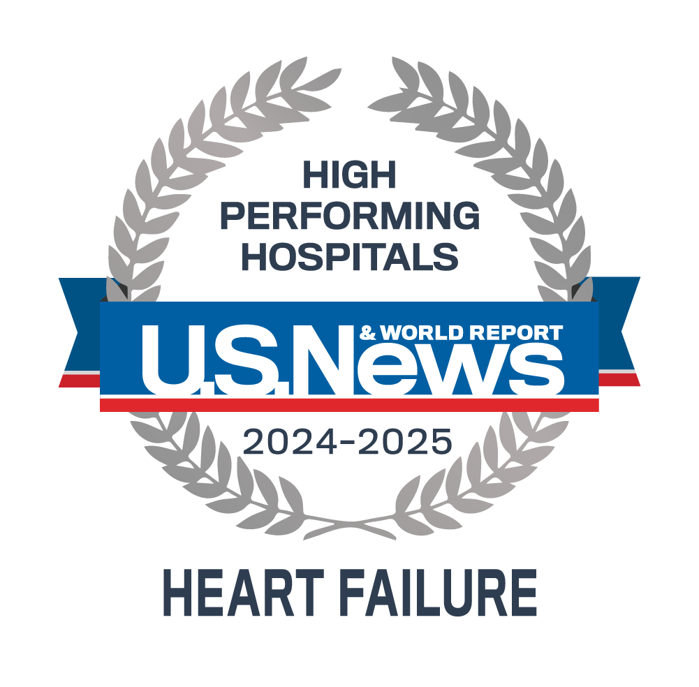 Los Angeles U.S. News and World Report High Performing Hospital in Heart Failure