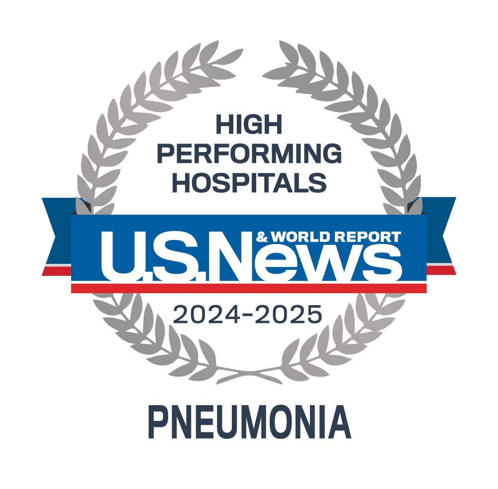 Los Angeles U.S. News and World Report High Performing Hospital in Pneumonia