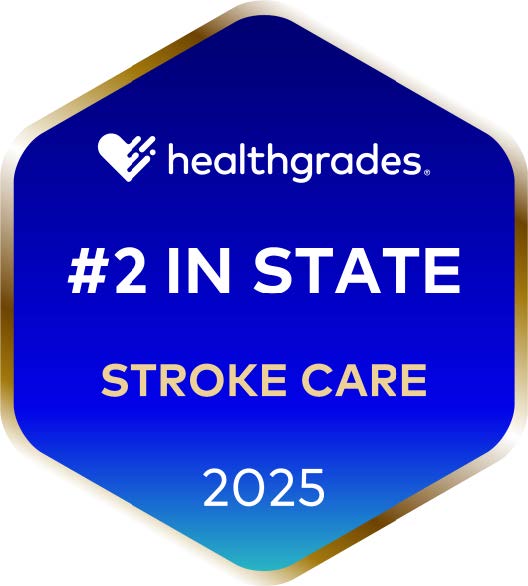 Northridge 2nd in State Award for Stroke Care for Northridge Hospital Medical Center from Healthgrades in 2025